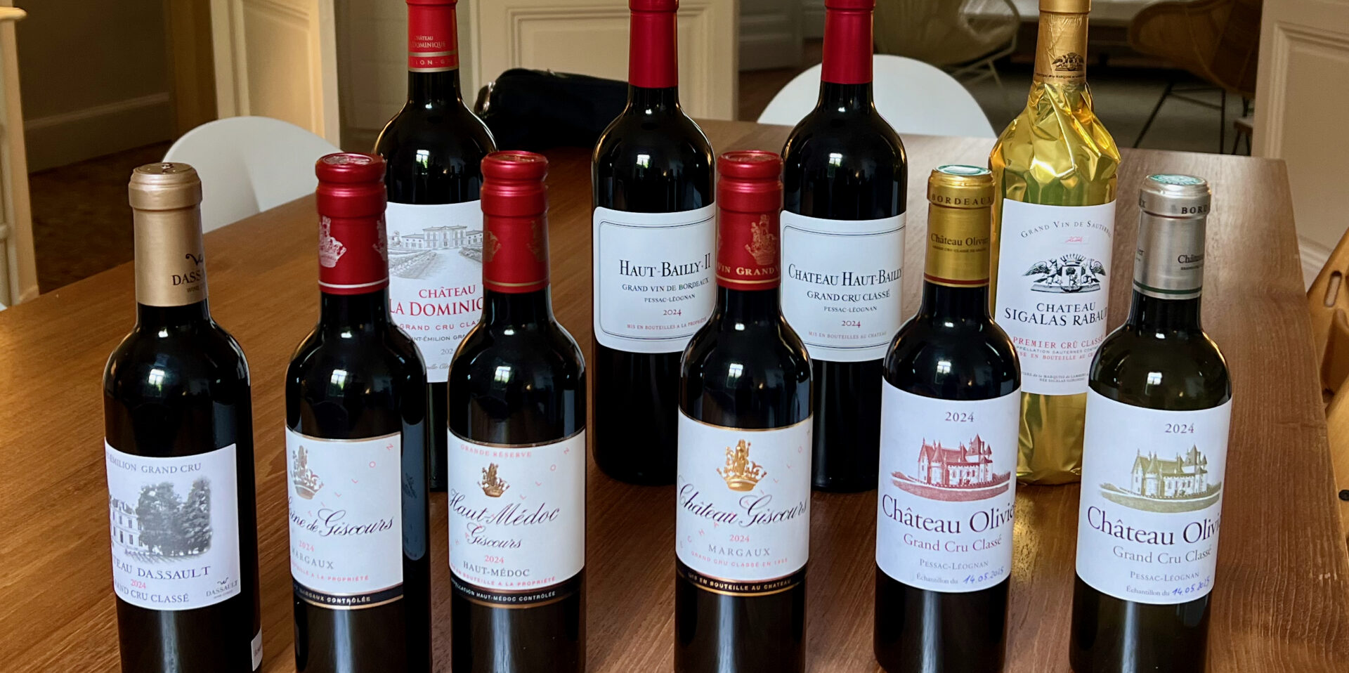 Bordeaux 2024 primeur samples